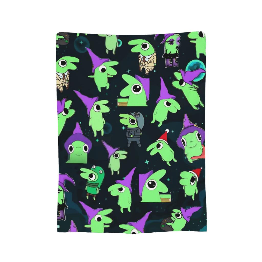 glep smiling friends Gift Blanket For Men Women Warm Cozy Fluffy  Throw Blankets for Bed 50x60 Inches Multiple Sizes