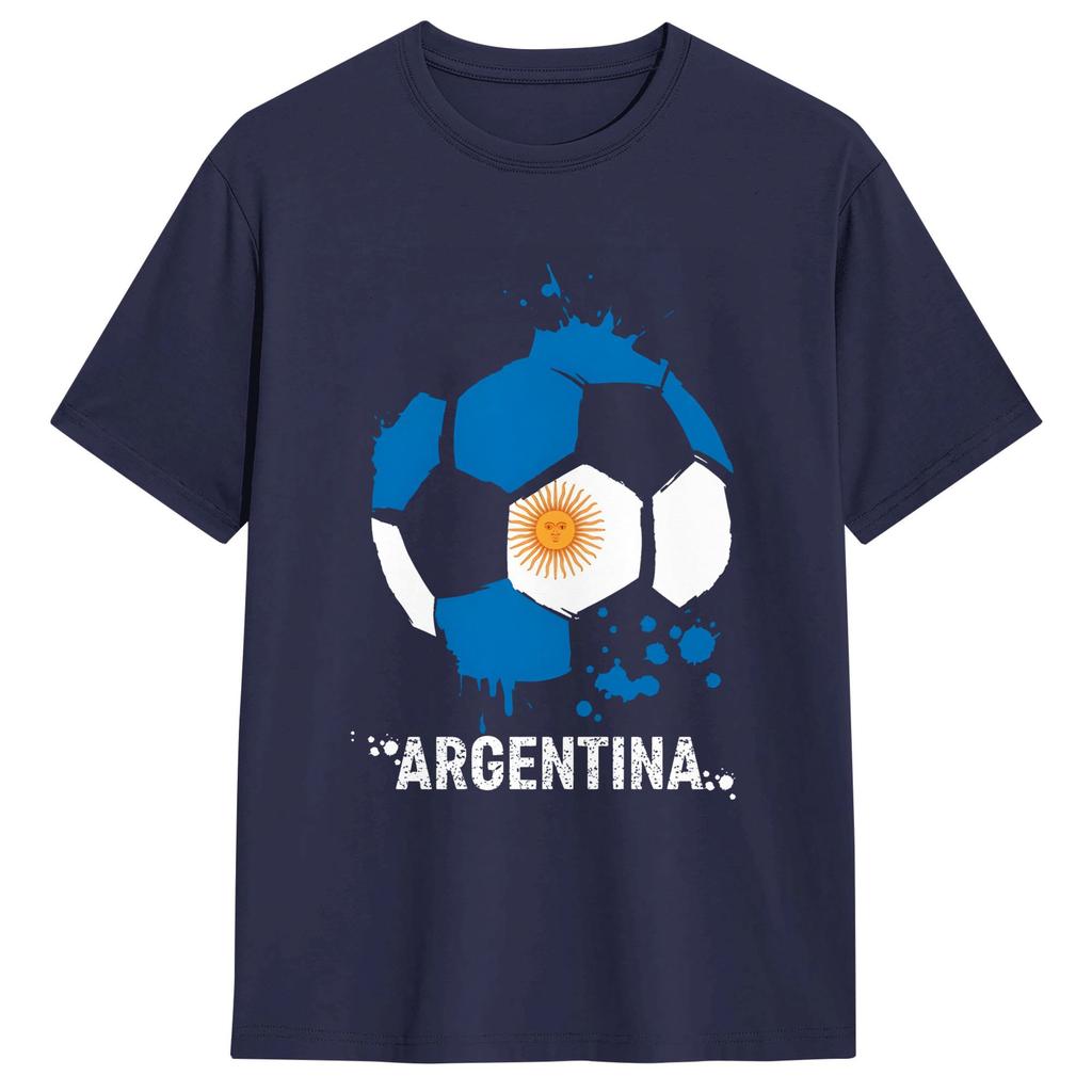 Argentina Flag Tshirt Summer Harajuku Tshirts Unisexs 100 Cotton O Neck Plus Size Tees Short Sleeve Vintage Tops