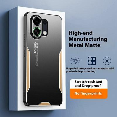 Pour Oppo K13 Turbo Pro 5G Coque de Téléphone Alliage d'Aluminium TPU PC Couverture Arrière