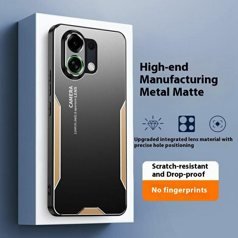 For Oppo K13 Turbo Pro 5G Phone Case Aluminium Alloy TPU PC Back Cover