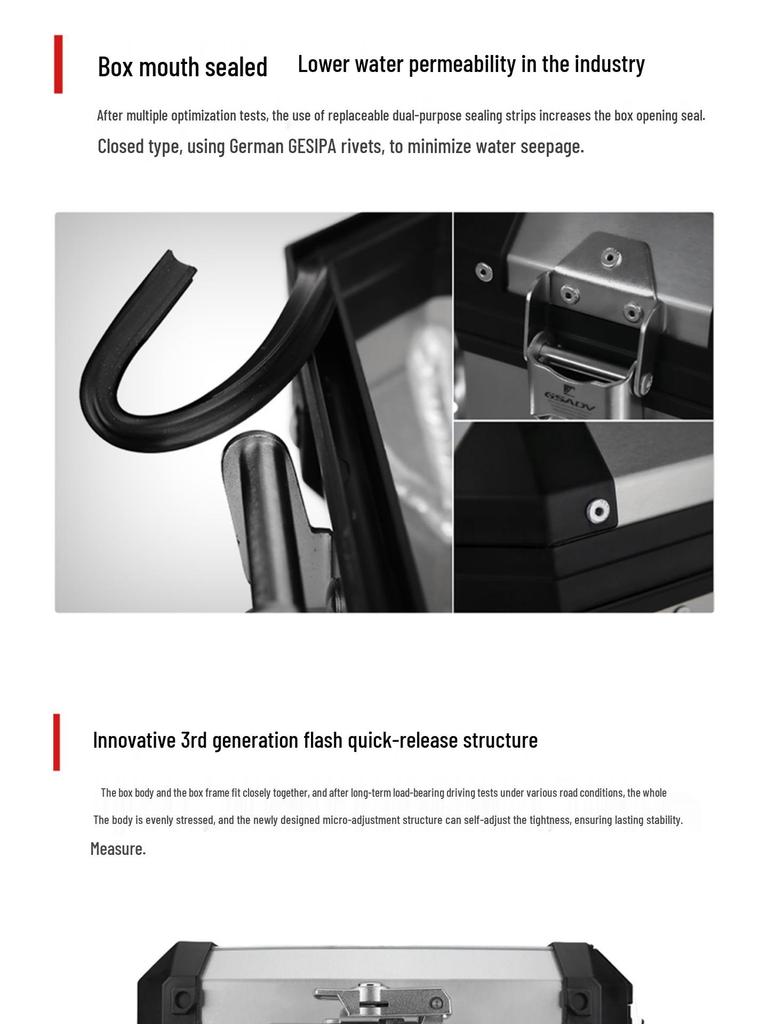 Aluminum Tail Rack Guard for Loncin Voge SR4Max350