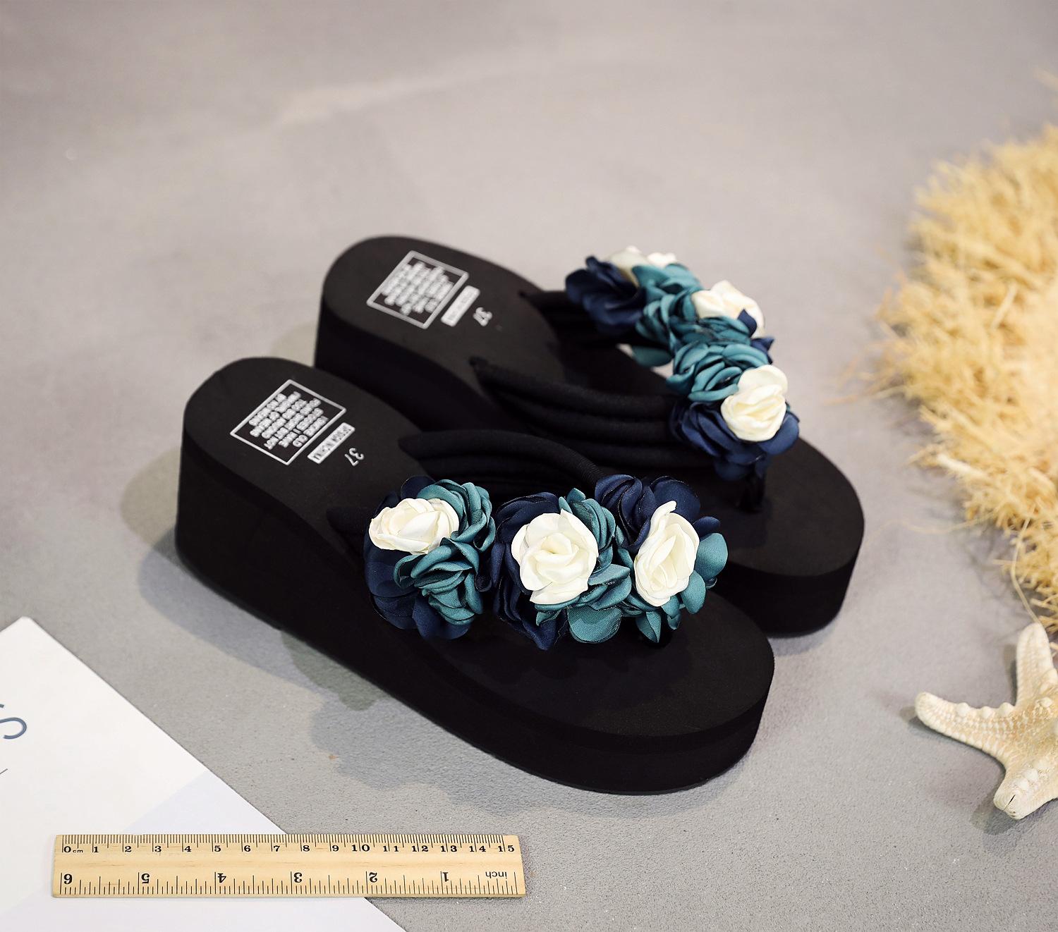 Модные женские бохо-шлепанцы на каблуке 7 см — фото 2