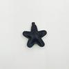 Colorful Leather Star Pendant Keychain - Cute DIY Bag Accessory