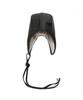 Eondeokeonteulolseutyudio Leather Fleece Reversible Earflap Winter Aviator Hat Beanie Aviator Hat / Reverse / G Leather Bk