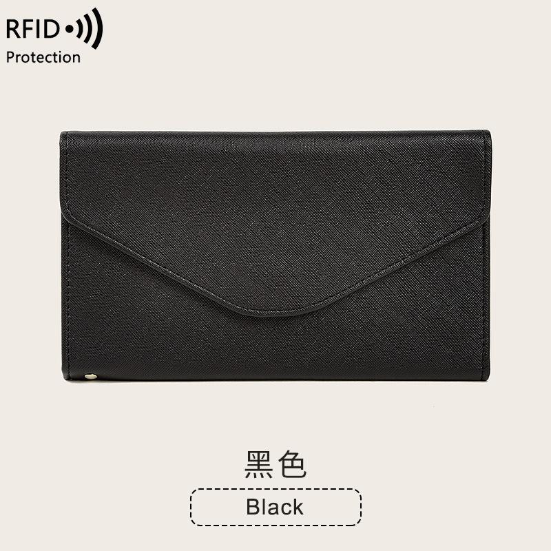 New anti-theft brush passport holder multi-functional ticket ID bag men's and women's travel passport bag