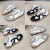 Takeaway Large-size Flat-bottomed Casual Lace-up Sports Single Shoes 22 Autumn New Lace-up German Training Shoes