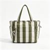 New Trendy Quilted Handbag Tote with Multiple Pockets Large Capacity Women's Weekender Travel Duffel Shoulder Bag