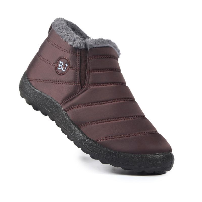 2026 Winter New Plush Snow Boots for Women Warm Light Outdoor Large Shoes Fashionable Versatile Lovers Botas Mujer Invierno