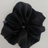 For Basic Satin Scrunchie_Large_Black