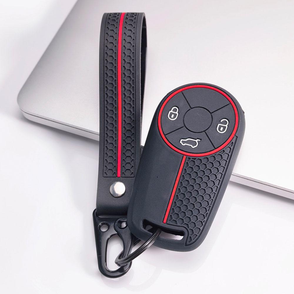 Key Fob Cover for Haval H6 All with Keychain Protective Accessory Key Fob Protection Replacement Daily Use Car Remote Cover Key Shell Accessory