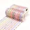 10 roliek Hviezdičková washi páska Dekoratívna lepiaca páska Školské pomôcky na zápisník Zlatá fólia Scrapbooking Kawaii písacie potreby Maskovacia páska