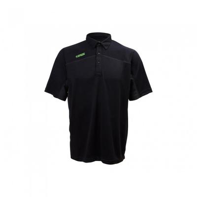 Apache Langley Black Performance Polo Shirt