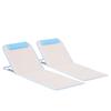 Beach Lounger, Sun Lounger, Garden Lounger, Foldable, Adjustable Backrest, Side Pocket, 48 Cm X 134 Cm X 33-43 Cm, Beige