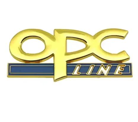 3D Metal OPC Line Car Rear Boot Trunk Emblem Badge Sticker Decal Accessories For Opel Insignia Corsa E Astra H J D Zafira Vectra Ago088
