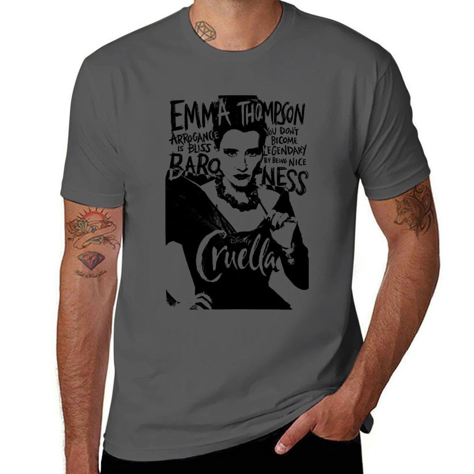 

Cruella Emma Thompsons Baroness T-Shirt anime t shirts oversize anime tshirt T-Shirt 4XL