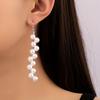 Korean Geometric Faux Pearl Earrings - Versatile, Trendy, and Elegant Women's Accessory