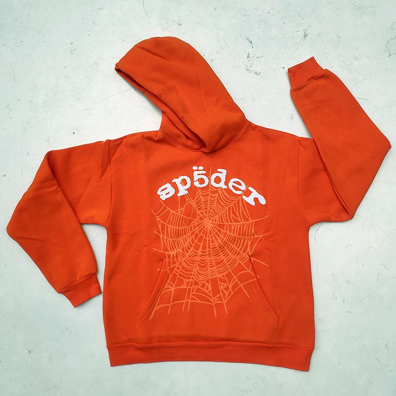 Amerikanischer High Street Spinnenprint Hoodie Unisex Lockerer Partner Hoodie Trendiges Marken Oberteil