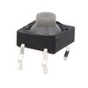 20Pcs 8X8X5Mm Silent Tactile Push Button Switch 2Pin 4Pin Copper Contact For Diy Electronic Circuit Control Parts