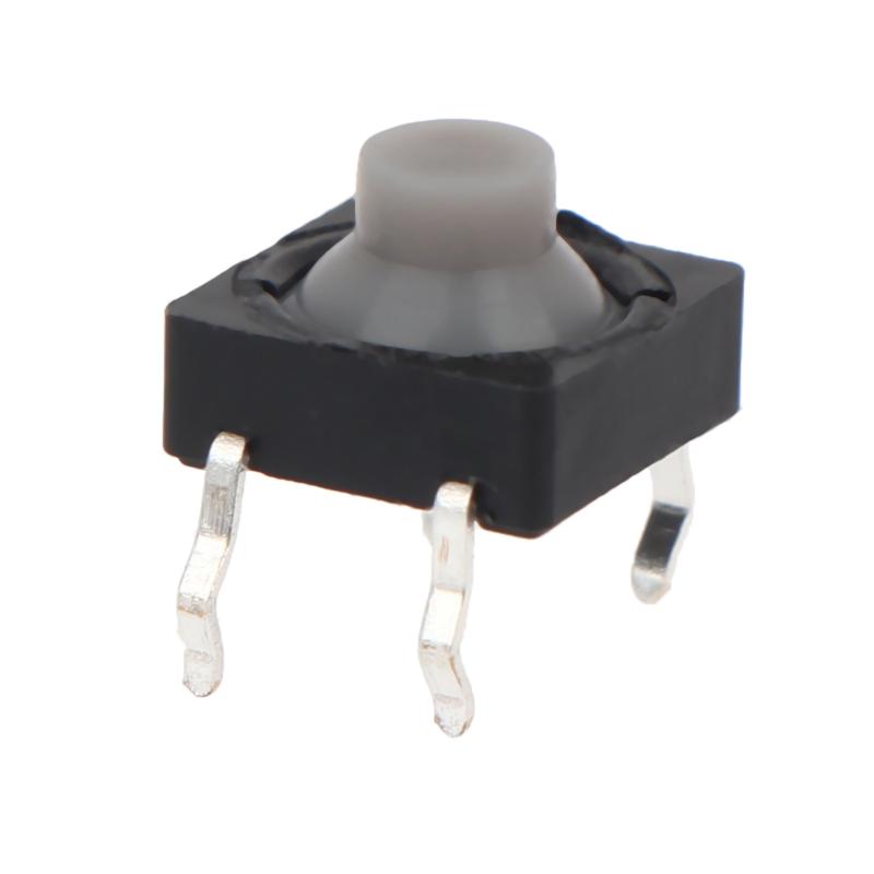 20Pcs 8X8X5Mm Silent Tactile Push Button Switch 2Pin 4Pin Copper Contact For Diy Electronic Circuit Control Parts