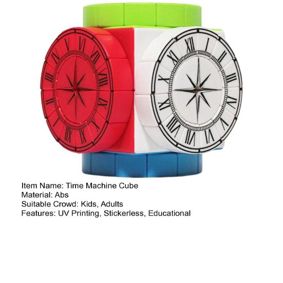 Cub Viteză Time Machine Imprimare UV Fără Autocolante Cub Numerotat Antrenament Concentrare Portabil Copii Adulți Începători Cub Puzzle Educativ Jucărie