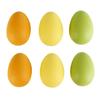 Plastic Egg 6 X 4.5 Cm Color 6 Pieces