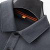 Men's Plus Size Cotton Blend Long Sleeve Polo Shirt