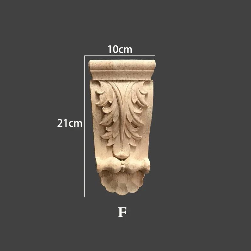 Dropshipping  classic Roman column solid carved carving decoration Chinese stud beam support beam furniture fireplace cabinet