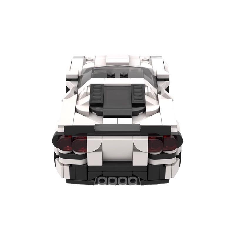MOC Compatible Building Blocks: Chevrolet Corvette Z06 Model Toy Car