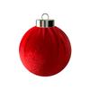 8 Pack Fabric Christmas Ball Ornaments for Holiday Tree Decoration