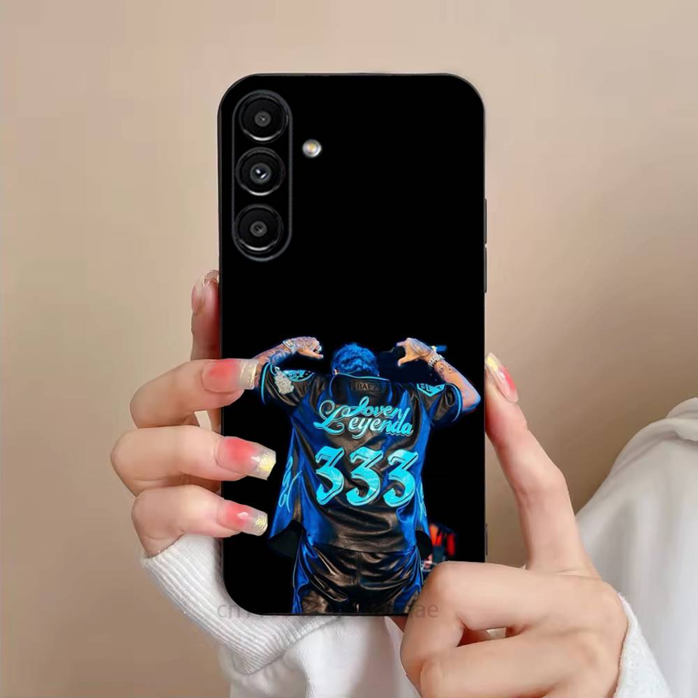 Blessd Rapper Phone Case For Samsung S25,24,23,22,21,S20,Ultra,Plus,FE Black Soft Cover