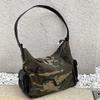Design del Marchio Camouflage Borsa a Secchiello da Donna a Spalla Borse da Donna Grande Capacità Viaggio Tela Borse a Tracolla da Donna Tote