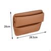 Car Gap Filler Easy To Install Storage Automotive Accessories Multifunction PU Console Organizer for