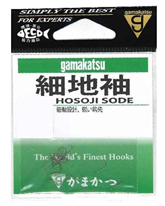 Gamakatsu Thin Sleeve Hook, Brown, Size 7 Fishing Hook