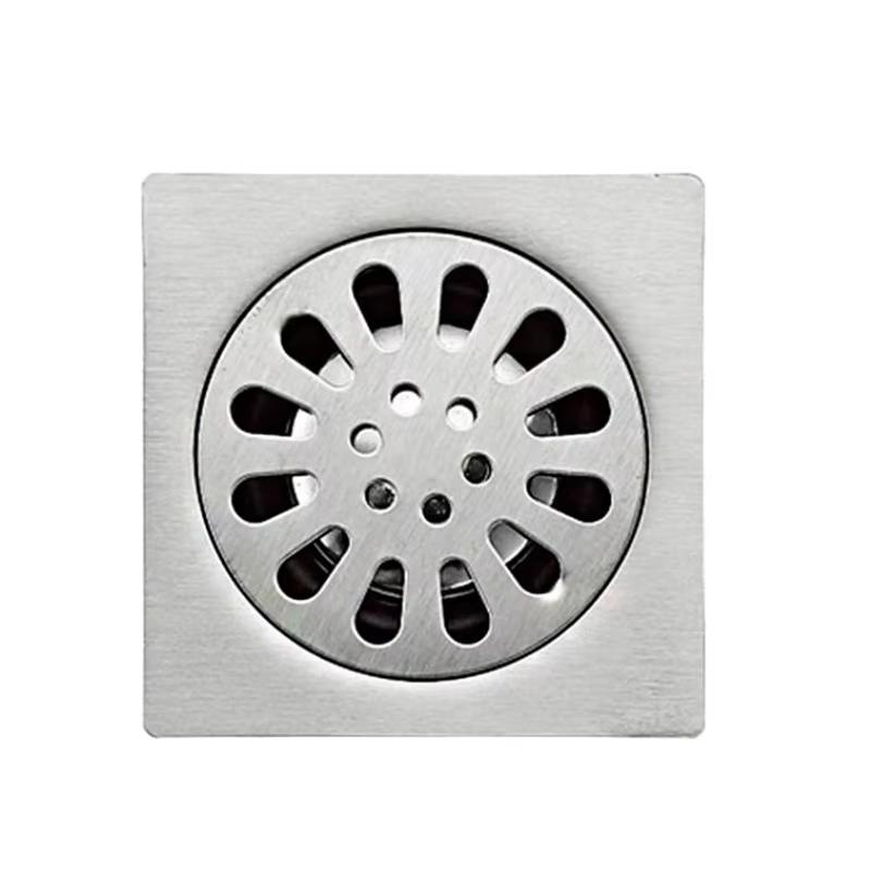 Factory Direct 304 Stainless Steel Modern Bathroom Floor Drain Large Anti-Odor Core for Efficient Drainage Premium Quality