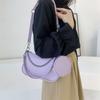 2023 Summer New Fashion Simple Shoulder Bag Street Trendy Retro Handbag Casual Commuter Armpit Bag