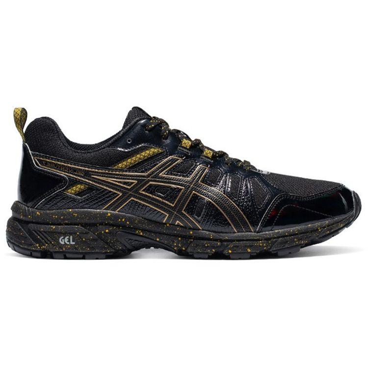 Asics Gel-Venture 7 Comfortable Breathable Low-Top Running Shoes Men Sneakers Black 1011A948-002