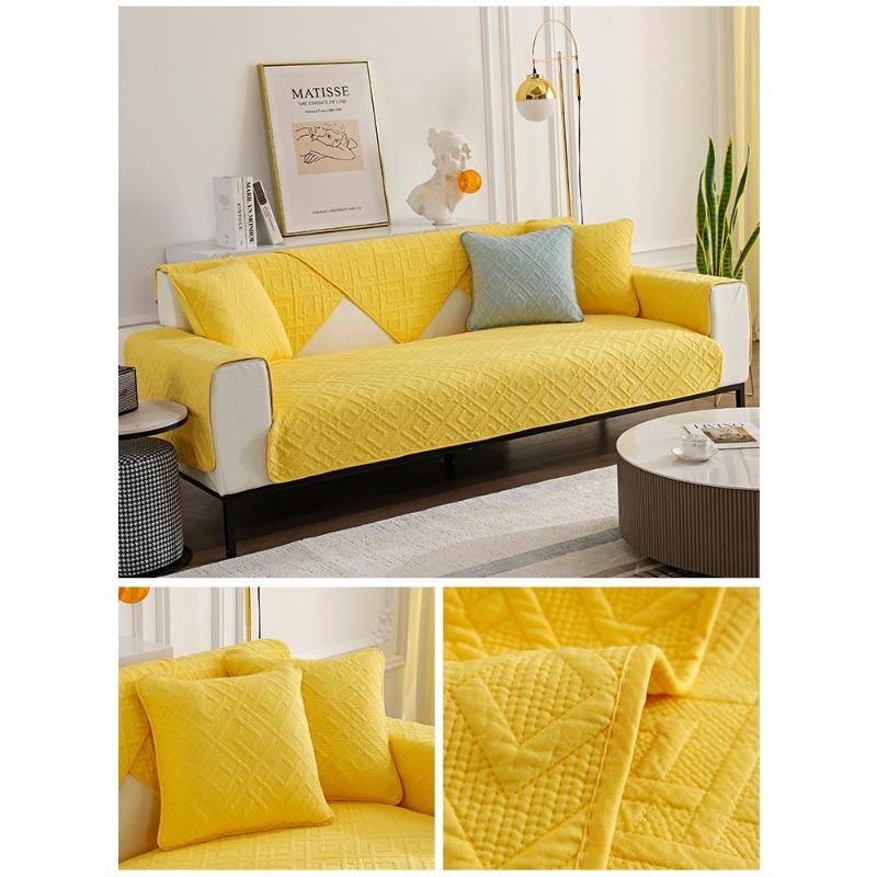 Sofa Cushion Four Seasons General Non-slip Sofa Cover Cover Living Room Light Luxury Cushion Backrest Towel Armrest Cover Cloth Thickening