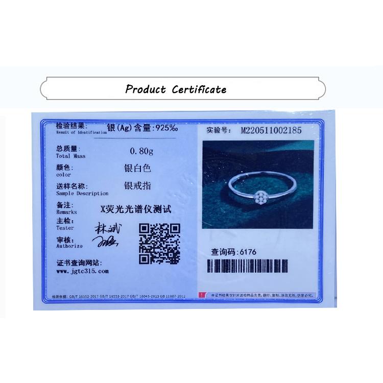 Schlichter runder Ring aus 925er-Sterlingsilber für Damen, geometrisch, originales echtes Sterlingsilber, Jahrestagsgeschenk, Sterlingsilber-Schmuck