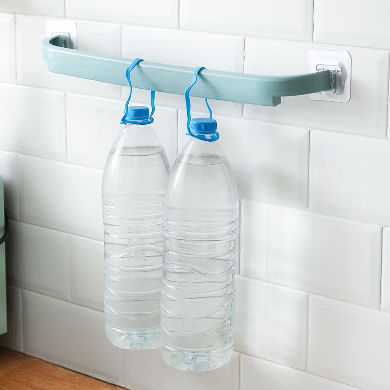 Cream Style Punch-Free Wall-Mounted Double Towel Rack