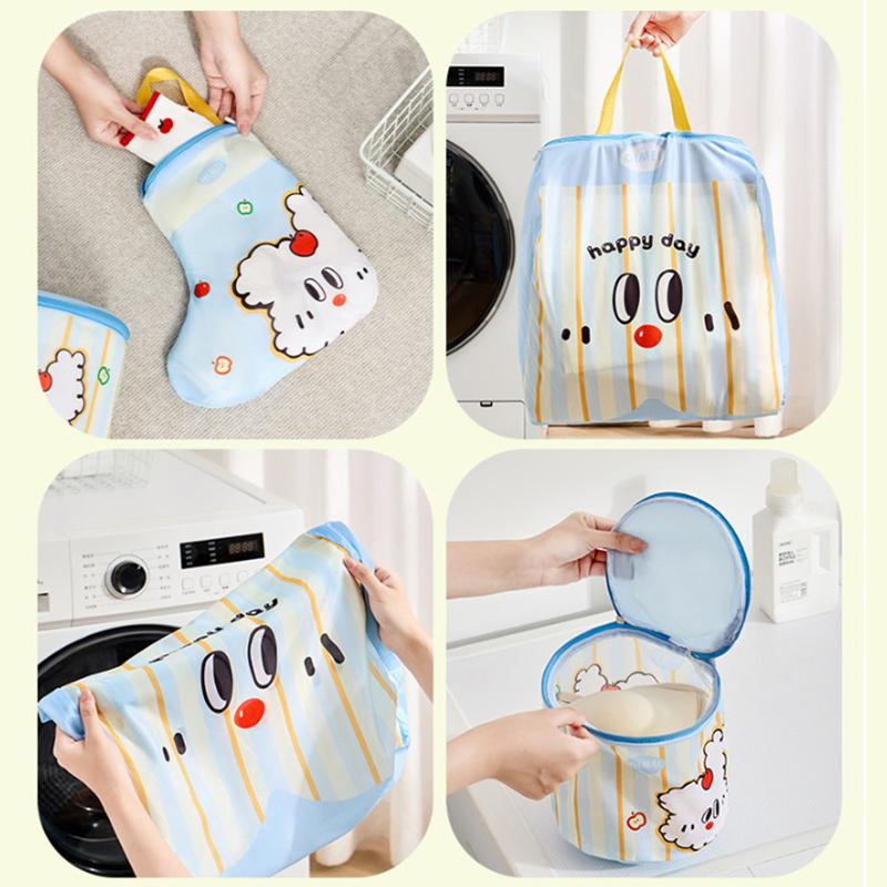 Thickened Underwear Laundry Bag Fine Mesh Suit Bra Washing Bag Household Clothes Mesh Anti-deformation Extra Large Mesh Bag