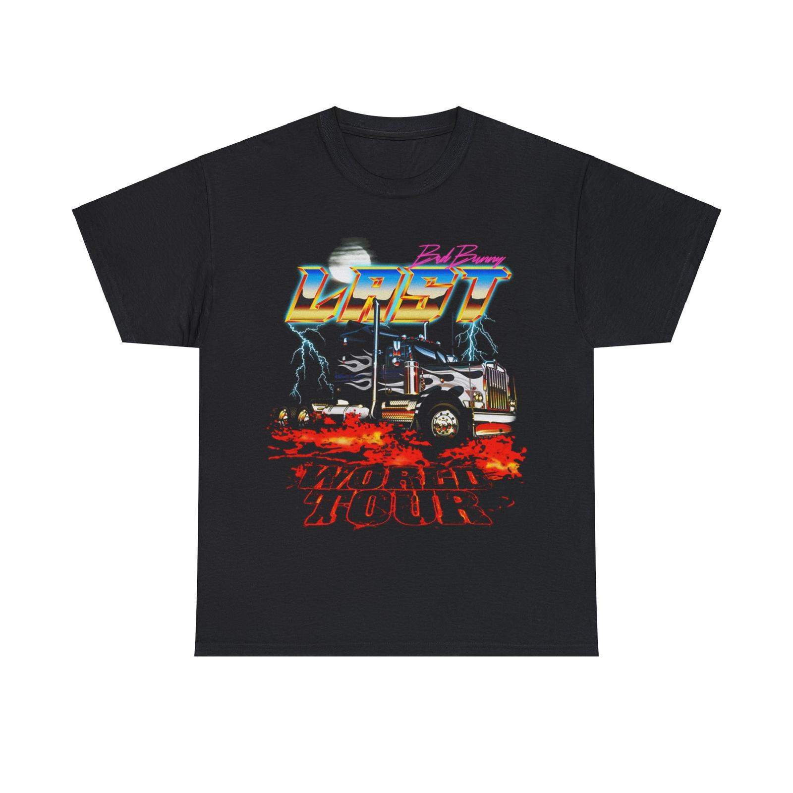 Bad Bunny El Ultimo Tour Del Mundo T-Shirts - Last World Tour Merch L