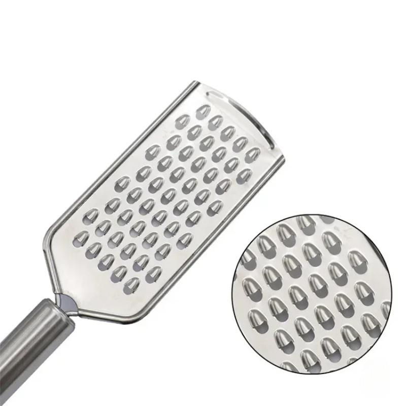 Micro-Blade Fine Grater - Stainless Steel Handle for Hard Cheese, Carrot, Ginger & Lemon Zesting