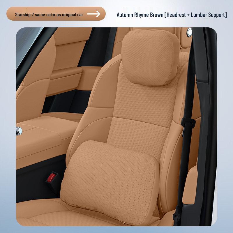 Geely Galaxy E5/M9/V900/A7/Xingjian 7/Xingyao 8 Nacken- und Lendenwirbelstütze Auto-Kopfstütze
