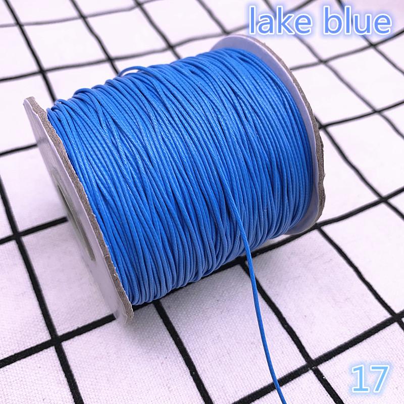 0.5 0.8 1.0 1.5 2.0mm Waxed  Cord Waxed Thread Cord String Strap Necklace Rope Bead DIY Jewelry Making for Bracelet