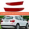 Rear Bumper Reflective Strips For BMW X3 F25 2011 2012 2013 2014 Warning Strip 63147217315 63147217316