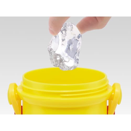 Skater Children's Plastic Water Bottle 480ml One Push Open/Close Antibacterial Child Friendly Lightweight Antibacterial Treatment Made in Japan PEZ Pe