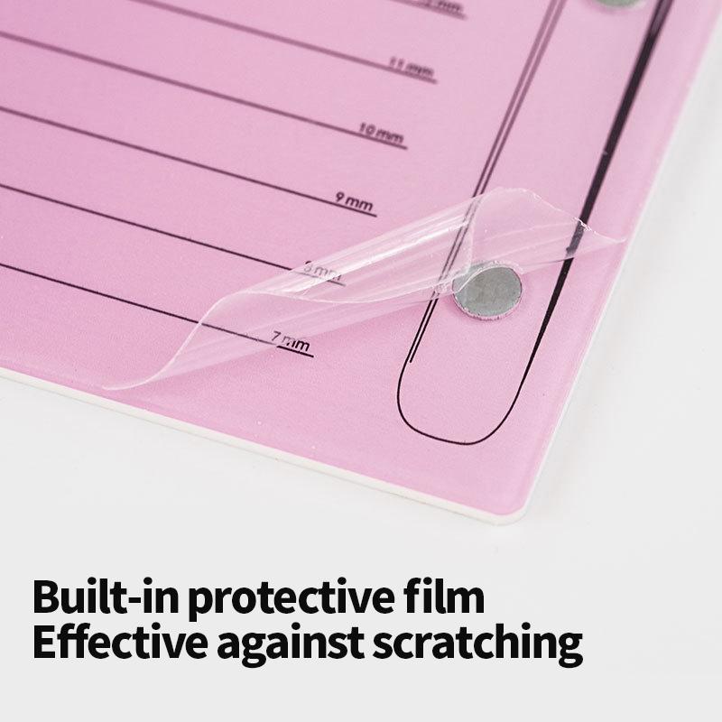 Grafted Eyelash Extension Holder Acrylic Pallet Magnetic Suction Scale Plate Tweezer Holder Eyelash Extension Storage Organizer