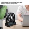 USB Small Desk Fans 2  s LED Silent 5000mAh Battery Re able Portable Desk Fan for   Outdoor Camping