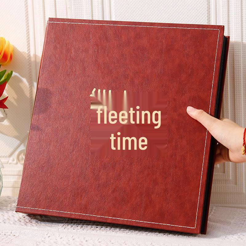 Φωτογραφικό Άλμπουμ 6 ιντσών: 1000 Φύλλα, Μεγάλης Χωρητικότητας, Αναμνηστικό Δερμάτινο Ένθετο για Ζευγάρια & Οικογένειες για Φωτογραφίες 5 ιντσών