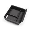 Flocking and cushion storage box for Tesla Model 3 center console/armrest. Ideal for organizing items inside your car.